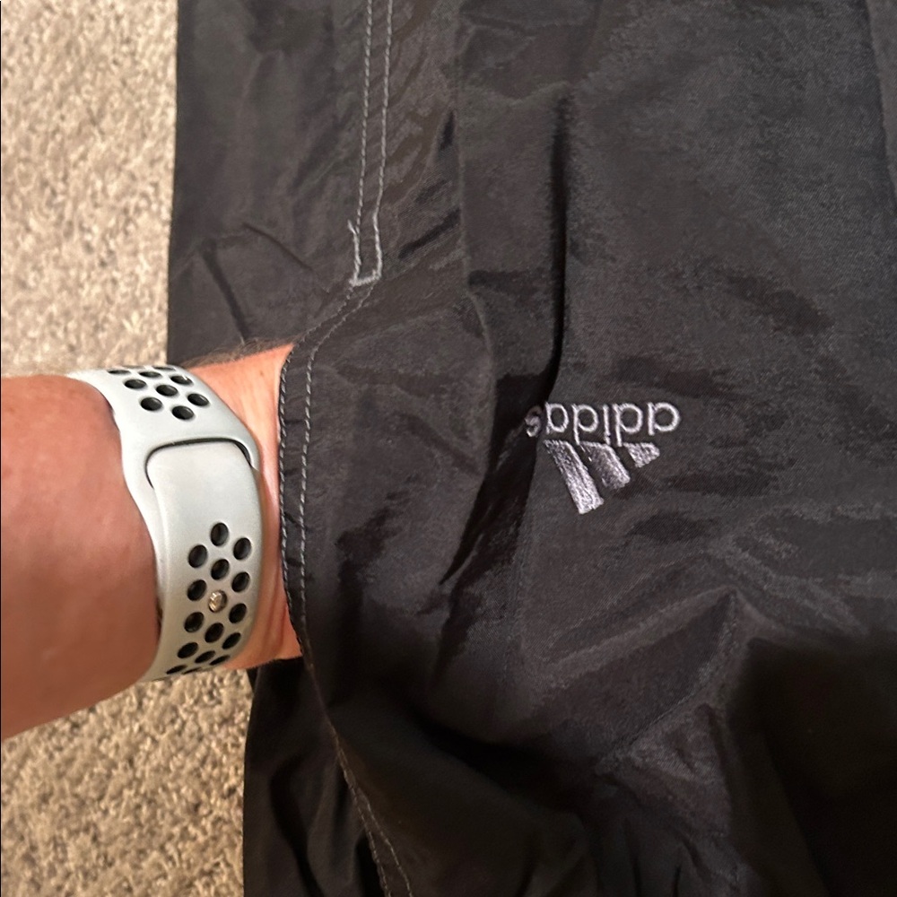 Adidas Black Hooded Jacket and Pants Set - Picture 7 of 9